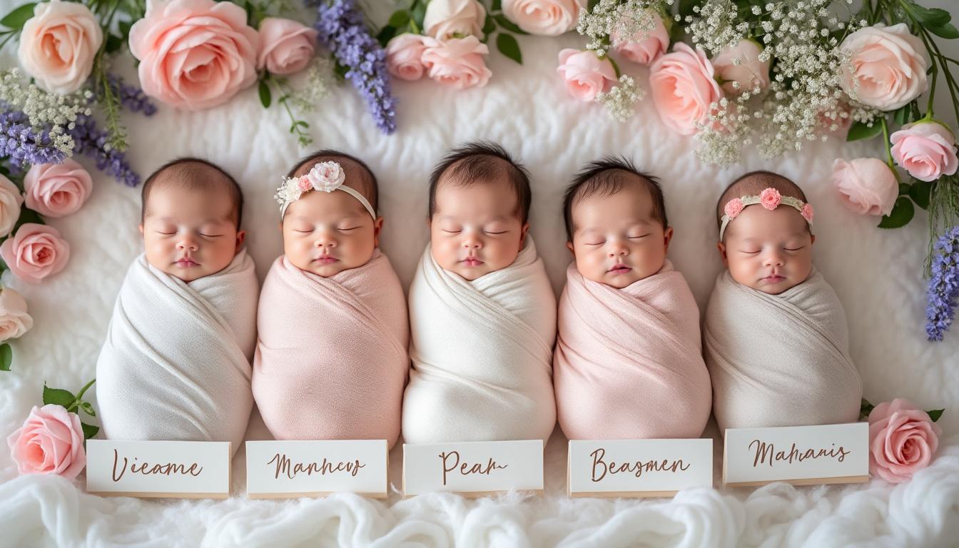 découvrez 8 prénoms uniques inspirés par la beauté, parfaits pour séduire les futurs parents en quête d'originalité et d'élégance.