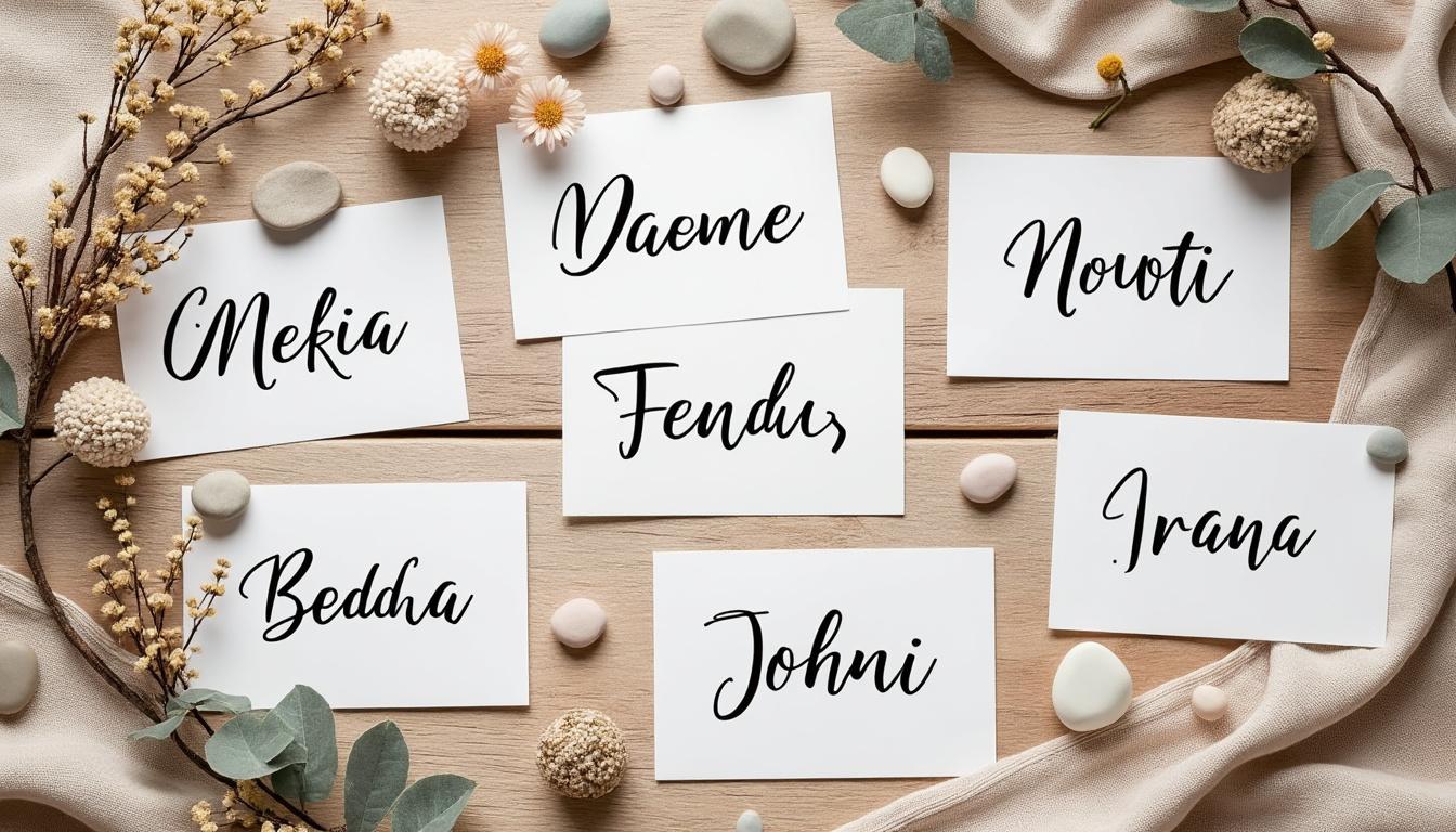 découvrez 8 prénoms uniques inspirés par la beauté, qui séduisent de plus en plus les futurs parents à la recherche d'originalité et d'élégance.