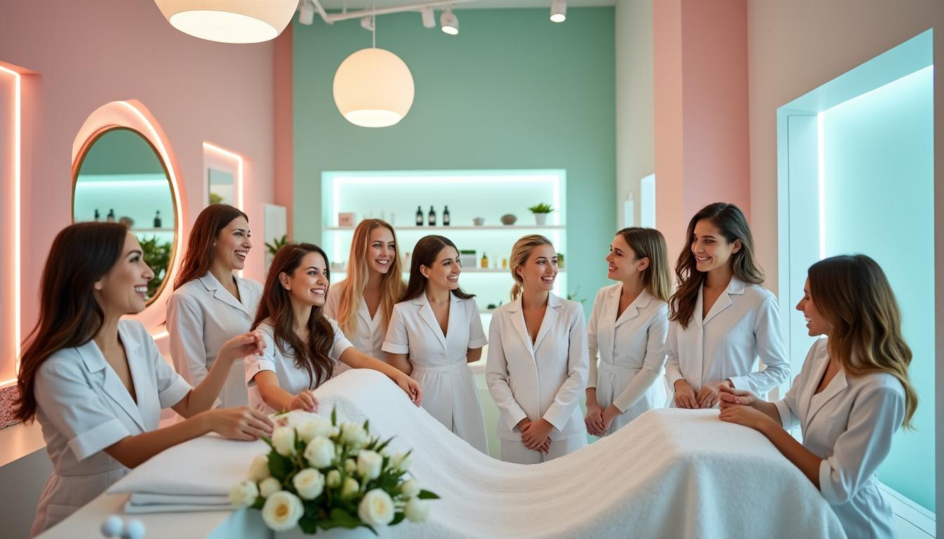 découvrez l'inauguration d'un salon de beauté innovant qui place la formation au centre de son projet, alliant expertise et pédagogie pour une expérience unique. | le maine libre