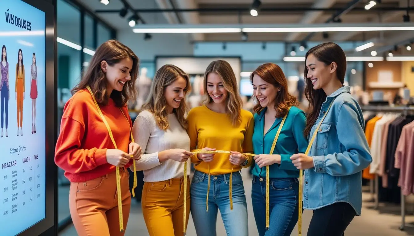 larafabianweb.com vous guide pas Ă pas pour choisir la taille parfaite de vos vĂȘtements, avec des conseils pratiques et des astuces pour un ajustement idĂ©al.