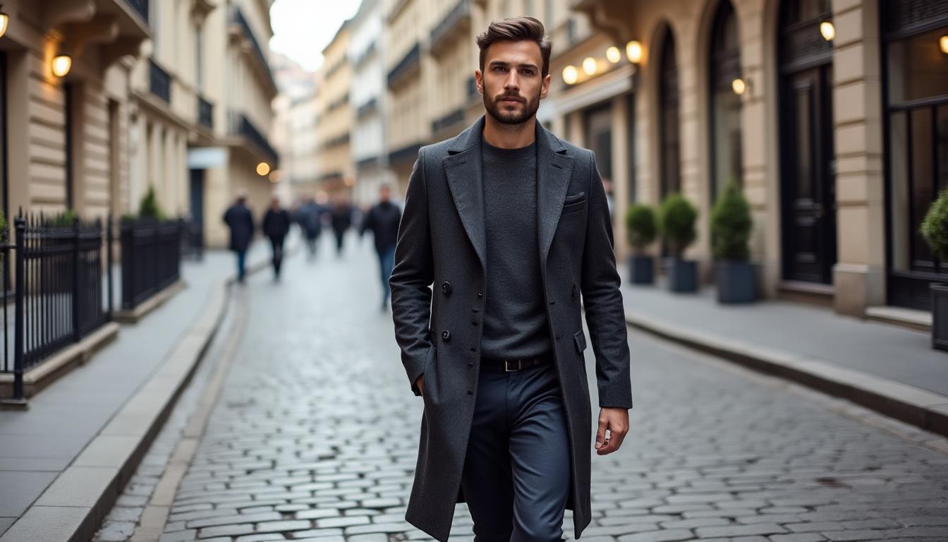 découvrez le manteau long pour homme, un classique indémodable alliant élégance et confort. redécouvrez ce vêtement essentiel pour un style intemporel et raffiné.