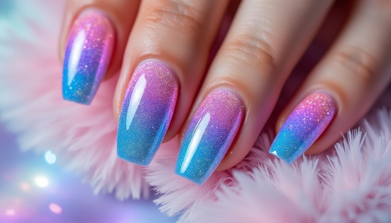 découvrez les ongles dégradés pailletés, une tendance incontournable, avec notre tutoriel simple pour réaliser une pose en semi-permanent éclatante et élégante.