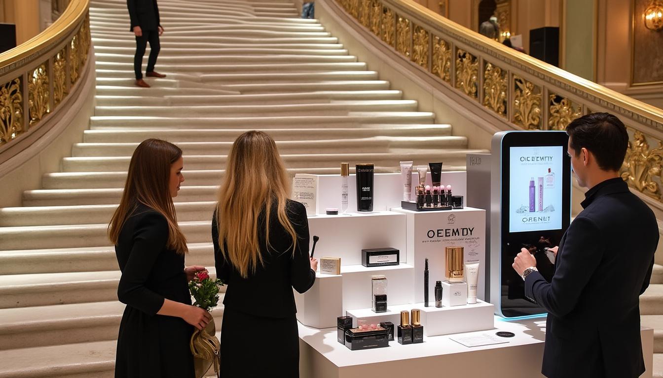 rejoignez-nous ce samedi au pop-up prada beauty à la place de l'opéra et découvrez des cadeaux beauté exclusifs à ne pas manquer !