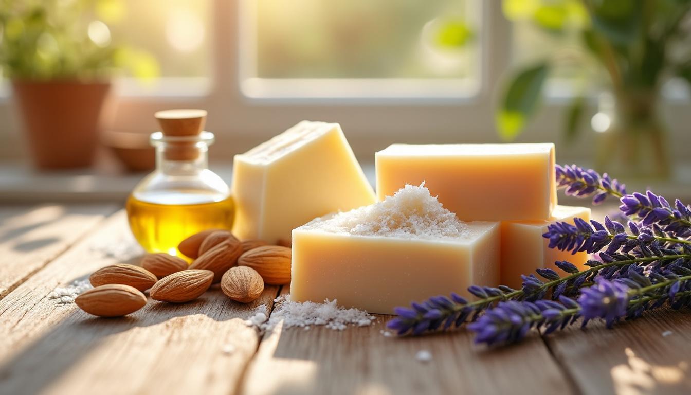 Savons surgras faits main : le soin naturel idéal pour les peaux sèches et sensibles découvrez nos savons surgras faits main, spécialement conçus pour hydrater et protéger les peaux sèches et sensibles grâce à des ingrédients naturels et bienfaisants.