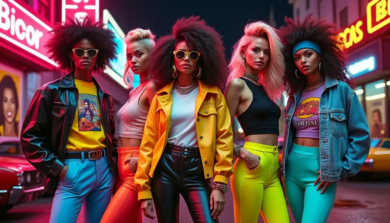 Découvrez les tenues iconiques du style années 80 pour un retour rétro tendance. Inspirez-vous des looks colorés et audacieux qui ont marqué cette décennie.