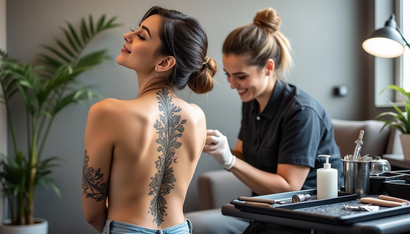 découvrez 10 inspirations de tatouages au dos pour femme, des conseils pour choisir le placement idéal, gérer la douleur et bien entretenir votre tatouage.