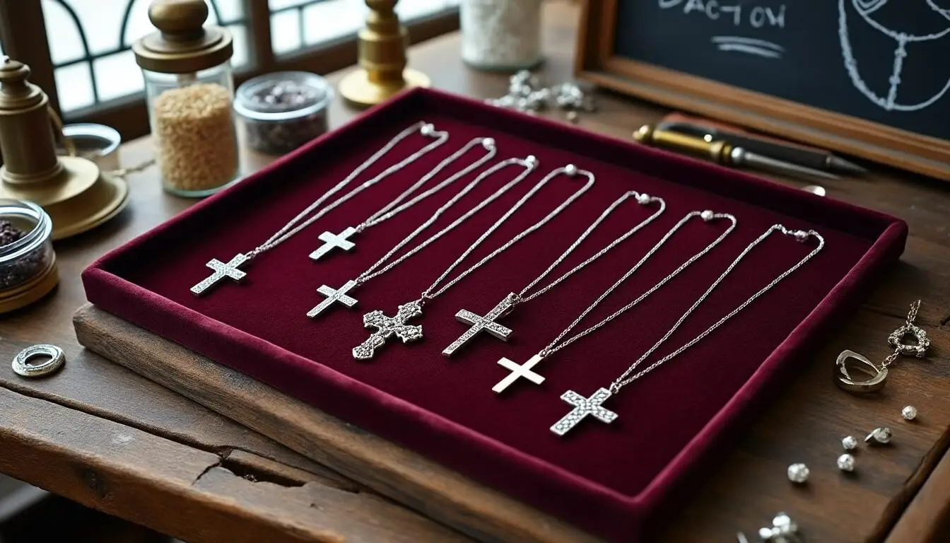 Découvrez nos colliers de baptême élégants, parfaits pour garder un doux souvenir de ce moment précieux. Offrez un bijou chargé d'émotion et de délicatesse.