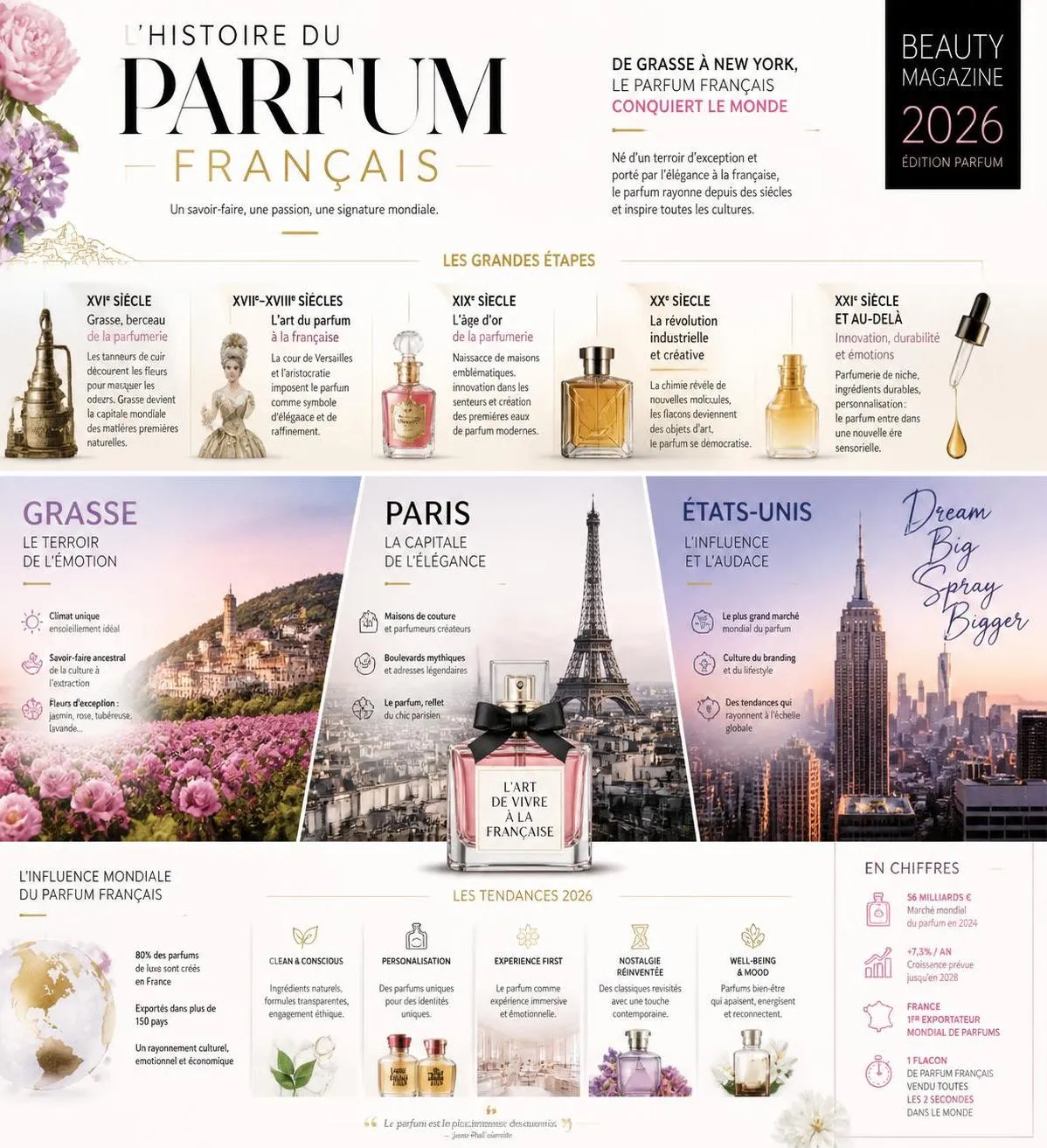 découvrez ce parfum français qui charme les américains, offrant une pause enchantée de bonheur et d'élégance parfumée.