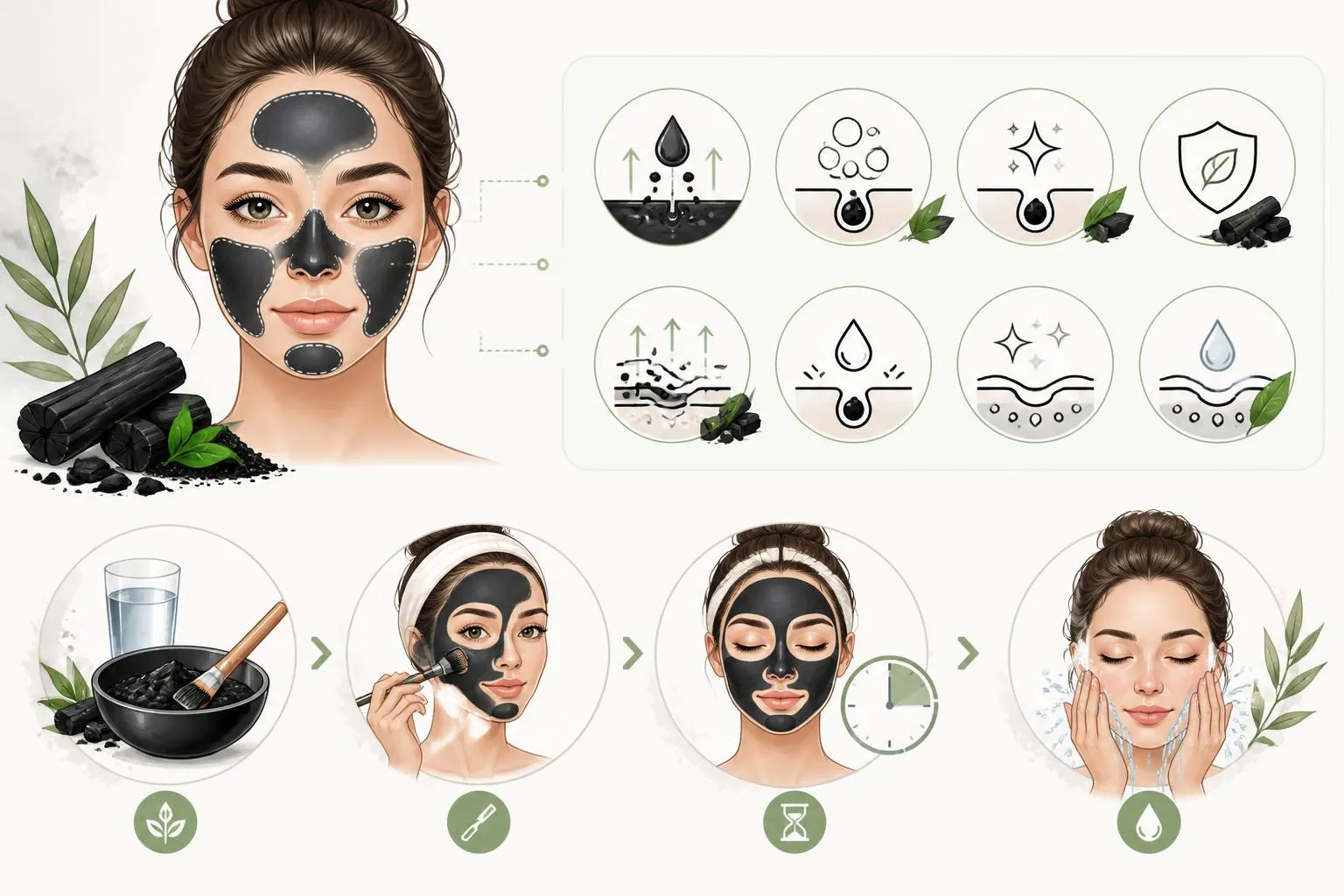 Charbon actif visage : bienfaits et comment l’utiliser en masque beauté découvrez les bienfaits du charbon actif pour le visage et apprenez comment l'utiliser efficacement en masque beauté pour une peau purifiée et éclatante.