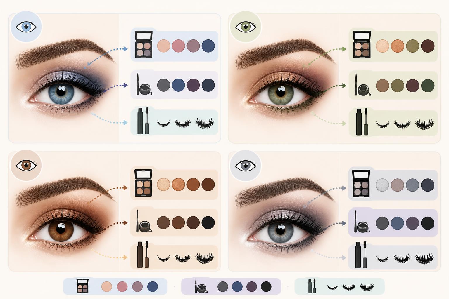 découvrez quel maquillage choisir en fonction de la couleur de vos yeux pour les mettre en valeur et sublimer votre regard.