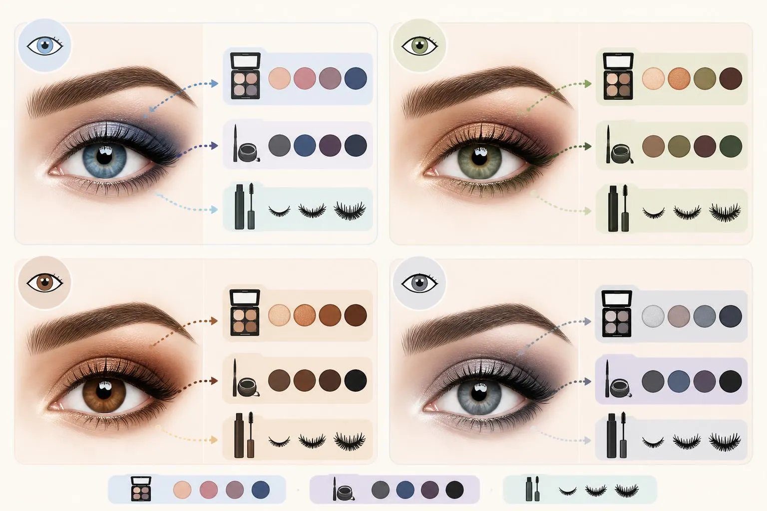 Couleur des yeux : quel maquillage choisir pour les faire ressortir découvrez quel maquillage choisir en fonction de la couleur de vos yeux pour les mettre en valeur et sublimer votre regard.