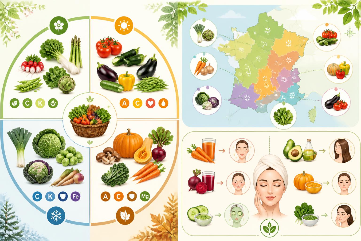 Casual chic femme : guide complet pour adopter ce style au quotidien découvrez notre calendrier des légumes de saison pour profiter de leurs bienfaits nutritionnels et découvrez des astuces beauté naturelle pour une peau éclatante toute l'année.