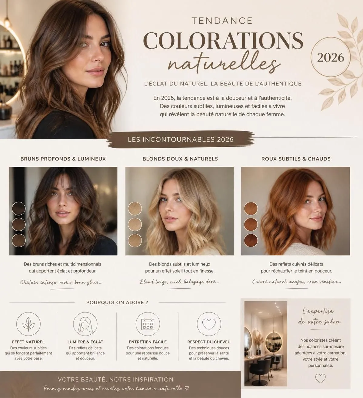 découvrez les couleurs de cheveux tendance pour 2026 et trouvez les nuances incontournables de la saison pour un look moderne et stylé.