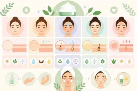 Crème hydratante visage : comment bien choisir selon son type de peau découvrez comment choisir la crème hydratante visage idéale adaptée à votre type de peau pour une hydratation optimale et un teint éclatant.