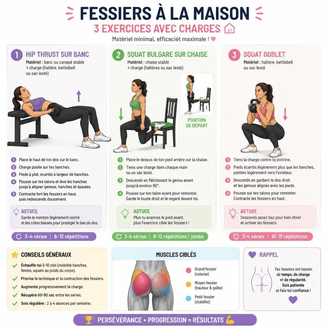 découvrez les 12 meilleurs exercices pour muscler vos fessiers à la maison, simples et efficaces pour tonifier et renforcer vos courbes sans matériel.