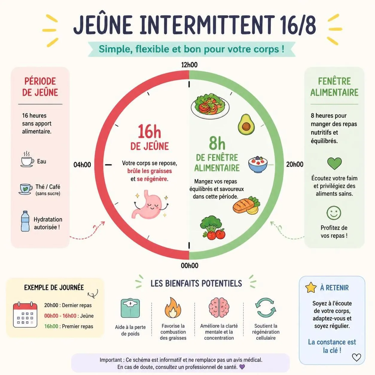 découvrez un guide complet pour débuter le jeûne intermittent 16/8 et explorez ce que révèlent réellement les études scientifiques sur cette méthode populaire.