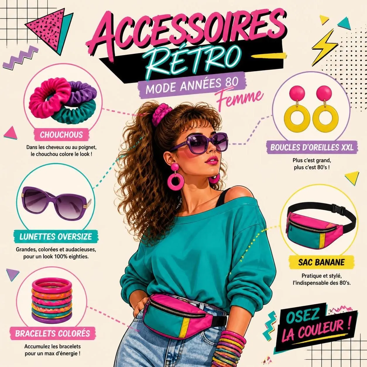 découvrez les tendances mode années 80 pour femme à adopter en 2026 et créez des looks vintage uniques alliant style rétro et modernité.