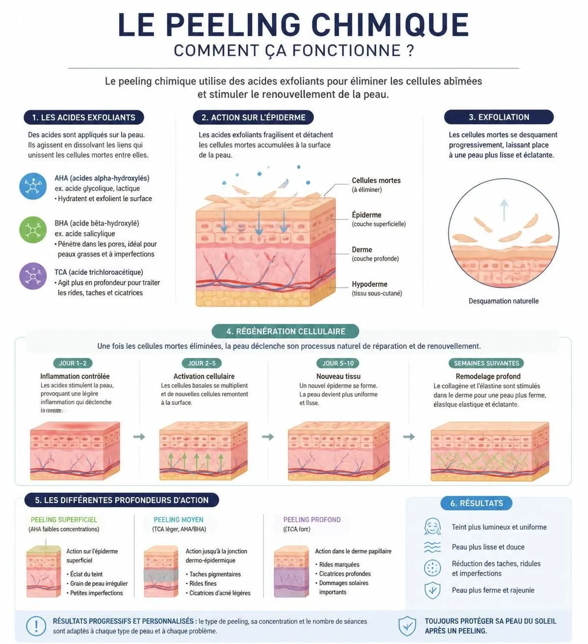 découvrez tout ce qu'il faut savoir avant votre première séance de peeling chimique : conseils, préparation, bienfaits et précautions pour une peau éclatante et renouvelée.