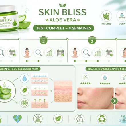 Skin Bliss Aloe Vera : avis complet et test sur 4 semaines découvrez notre avis complet et test sur 4 semaines du skin bliss aloe vera, ses bienfaits pour la peau, son efficacité et notre expérience détaillée.