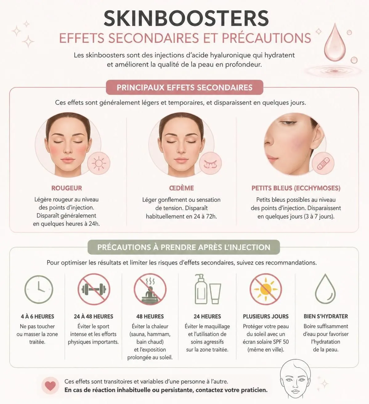 découvrez tout sur le traitement skinbooster avec juvéderm et restylane : résultats visibles, durée d'effet, et prix pour revitaliser votre peau en douceur.