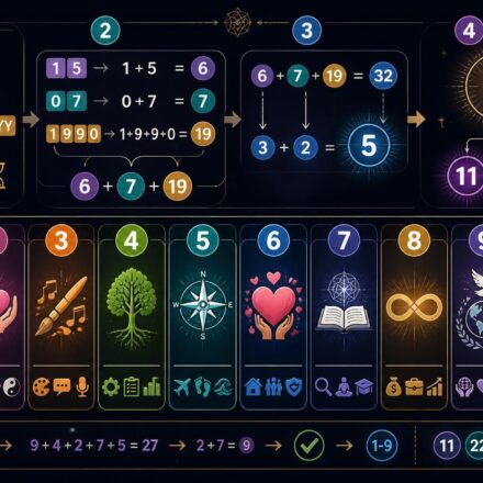 découvrez comment calculer votre chemin de vie en numérologie et apprenez ce que ce chiffre révèle sur votre personnalité, vos forces et votre destinée.