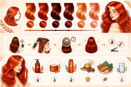 découvrez les nuances tendance de cheveux roux en 2026, conseils de coloration et astuces d'entretien pour un roux éclatant et lumineux toute l'année.
