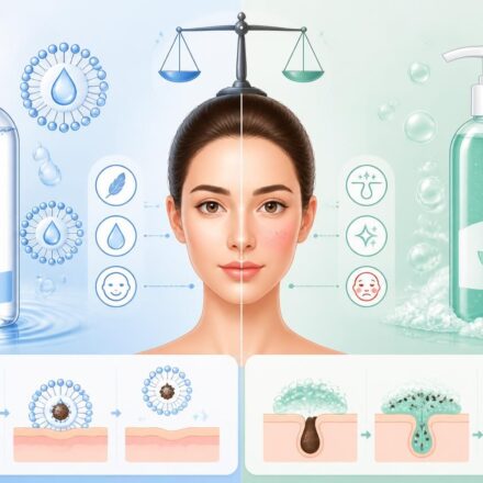 découvrez les différences entre l'eau micellaire et le gel nettoyant lavant pour un démaquillage efficace et doux. choisissez le produit adapté à votre peau pour éviter les irritations.