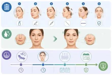 Fil tenseur visage (PDO) : protocole, résultats et durée d’un traitement découvrez le protocole complet, les résultats attendus et la durée d'un traitement par fil tenseur visage (pdo) pour un effet lifting naturel et durable.