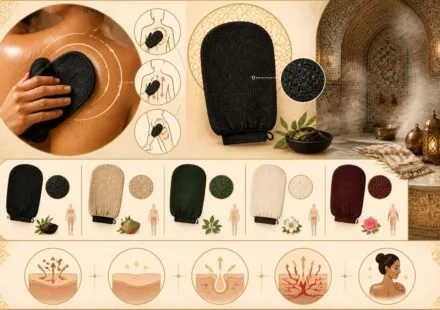découvrez comment exfolier votre corps efficacement avec un gant kessa, pour une peau douce comme après un hammam, et les meilleurs modèles recommandés.