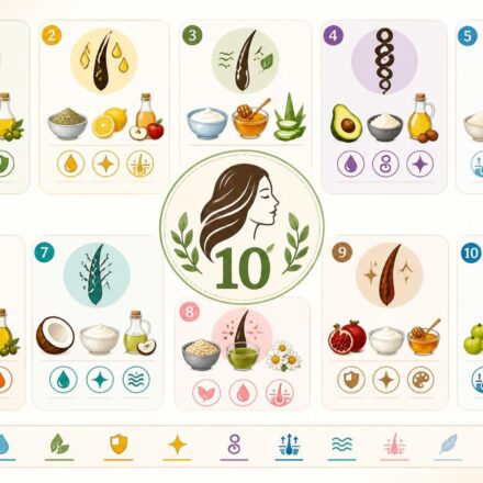 découvrez les 10 meilleures recettes naturelles de masques capillaires maison adaptées à chaque type de cheveux pour des soins efficaces et personnalisés.