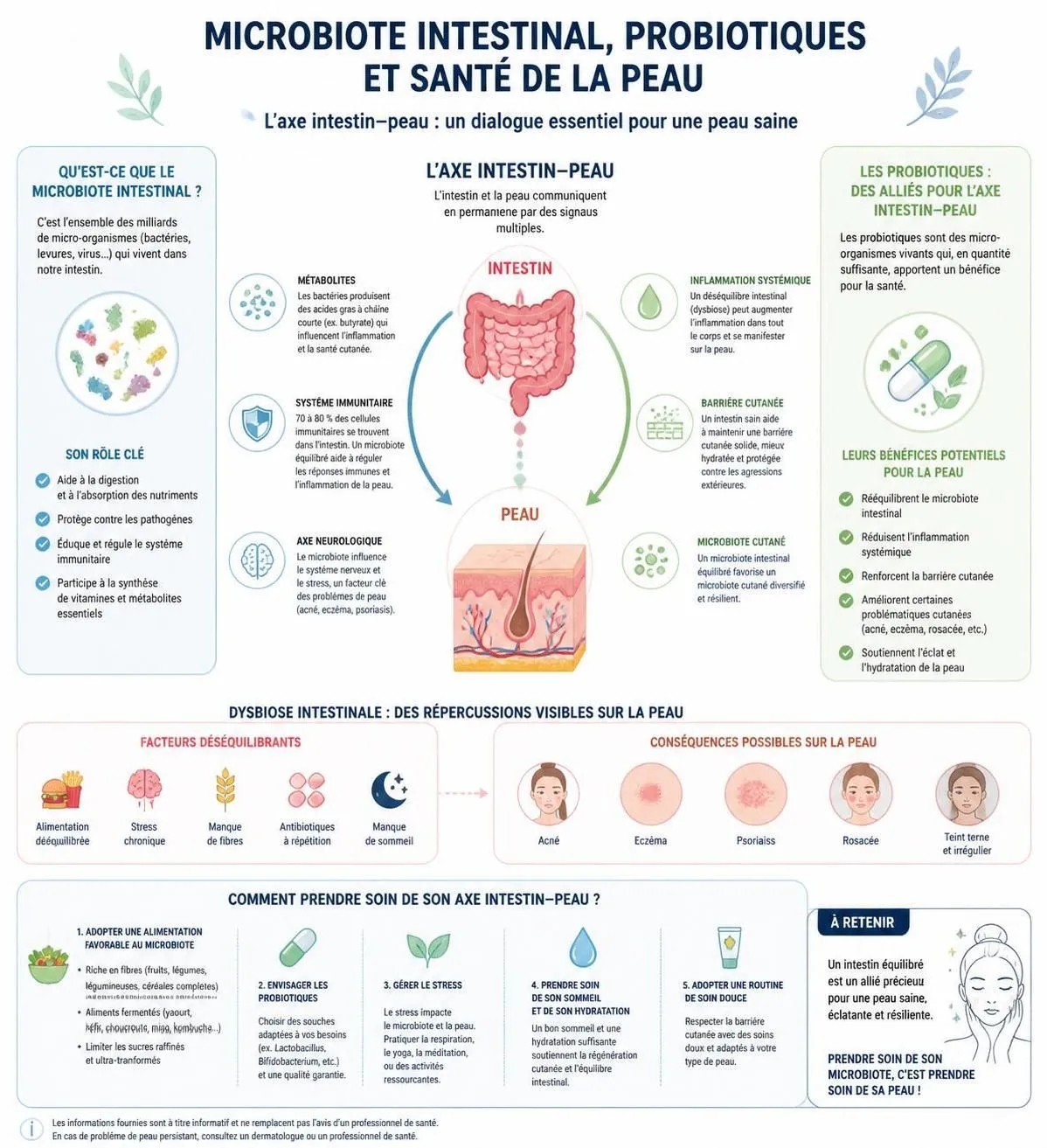 découvrez l'efficacité des probiotiques pour la peau et nos conseils pour choisir les meilleurs compléments afin d'améliorer votre santé cutanée naturellement.