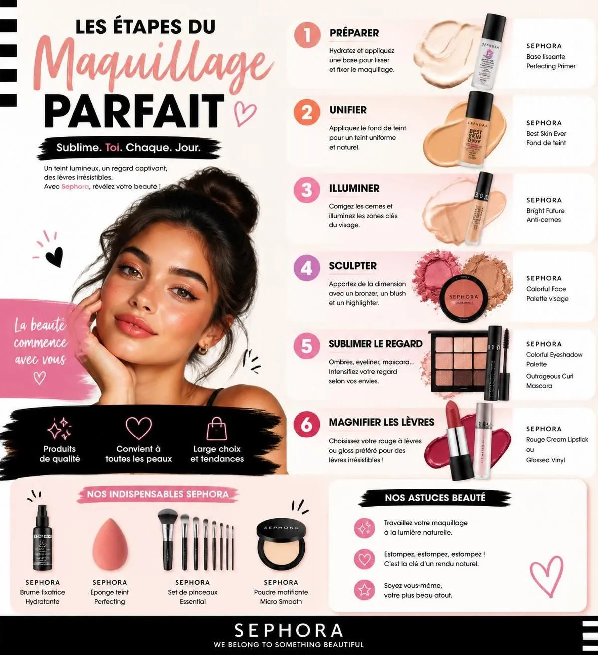 découvrez notre guide complet sephora pour bien choisir vos soins, maquillages et parfums, avec des conseils d'experts pour sublimer votre beauté au quotidien.