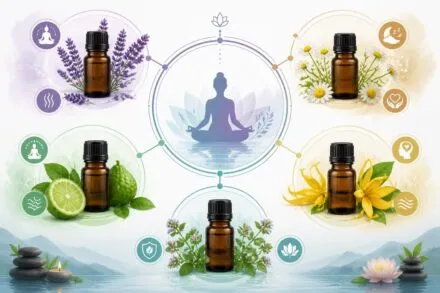 découvrez les 5 huiles essentielles d'aromathérapie les plus efficaces pour réduire le stress et apaiser l'anxiété naturellement.