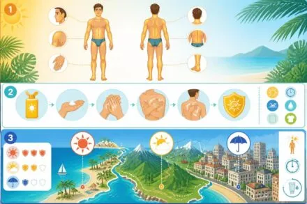 Crème solaire corps : comment protéger sa peau partout pendant les vacances et après découvrez nos conseils pour bien choisir et appliquer votre crème solaire corps afin de protéger efficacement votre peau pendant les vacances et au quotidien.