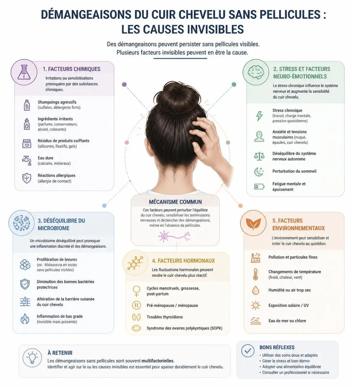 découvrez les causes fréquentes des démangeaisons du cuir chevelu et les soins efficaces pour apaiser rapidement vos irritations et retrouver un confort durable.
