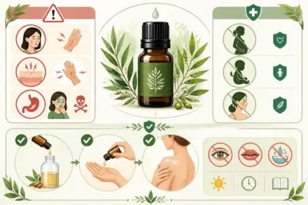 Huile essentielle tea tree : dangers, contre-indications et comment l’utiliser en toute sécurité découvrez les dangers et contre-indications de l'huile essentielle de tea tree, ainsi que des conseils pour l'utiliser en toute sécurité et profiter de ses bienfaits.