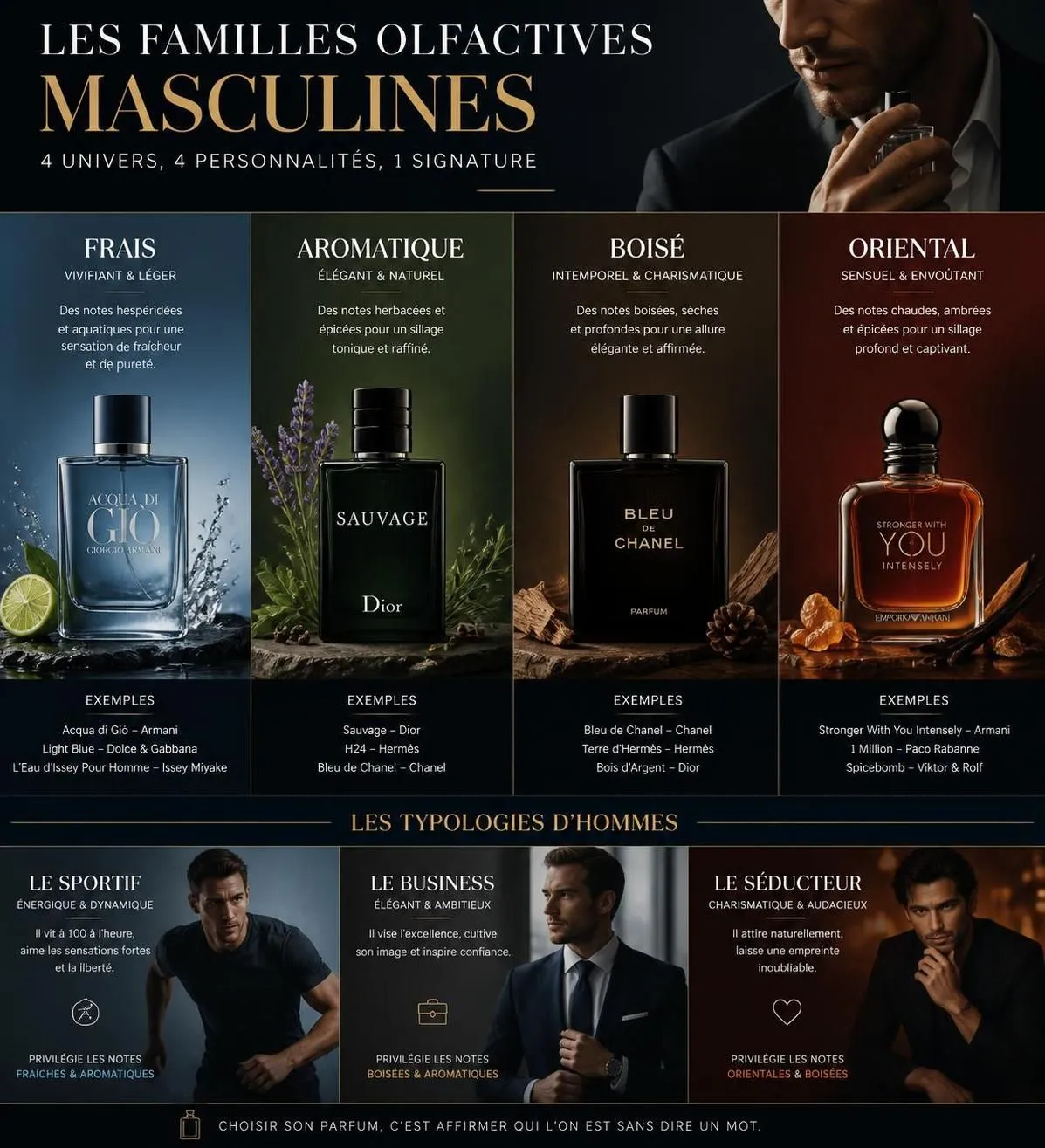 découvrez le top 15 des meilleurs parfums pour homme en 2026, des fragrances incontournables à offrir ou à faire découvrir pour un cadeau parfait et une signature olfactive unique.