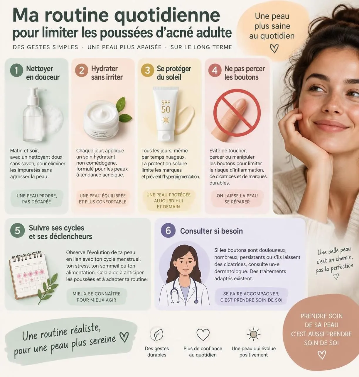 acné après 30 ans : découvrez ses causes, pourquoi elle réapparaît et les solutions pour la traiter durablement avec des conseils adaptés.