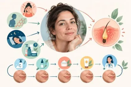 Acné adulte après 30 ans : pourquoi elle revient et comment la traiter durablement pourquoi l’acné revient-elle après 30 ans ? découvrez ses causes, les traitements adaptés et les gestes pour retrouver une peau durablement apaisée.