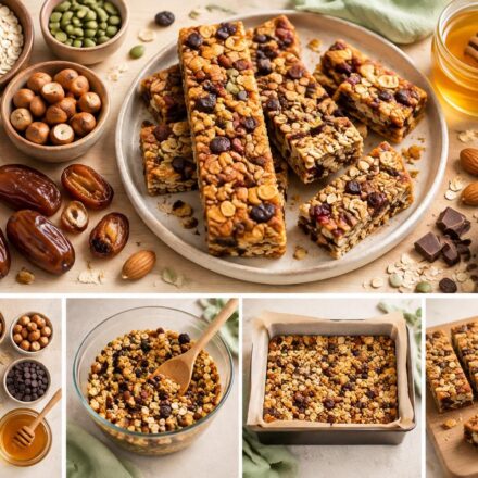 découvrez des recettes faciles de barres de céréales maison, saines et rassasiantes, parfaites pour un encas gourmand à tout moment de la journée.