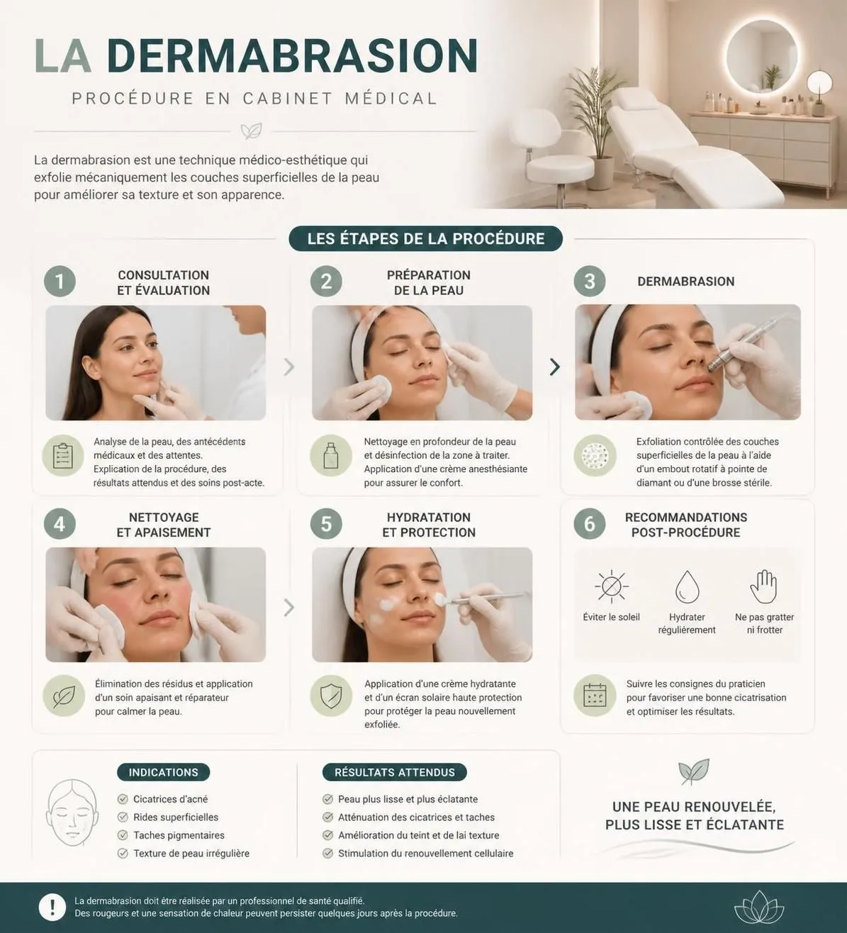 découvrez tout ce qu'il faut savoir sur la dermabrasion et la microdermabrasion : techniques, bienfaits, précautions et conseils essentiels avant de prendre rendez-vous en cabinet.