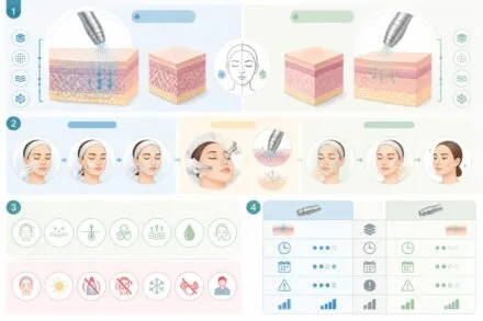 Dermabrasion et microdermoabrasion : le guide complet avant de réserver une séance en cabinet découvrez tout ce qu'il faut savoir sur la dermabrasion et la microdermoabrasion avant de réserver votre séance en cabinet : techniques, avantages, précautions et conseils pratiques.