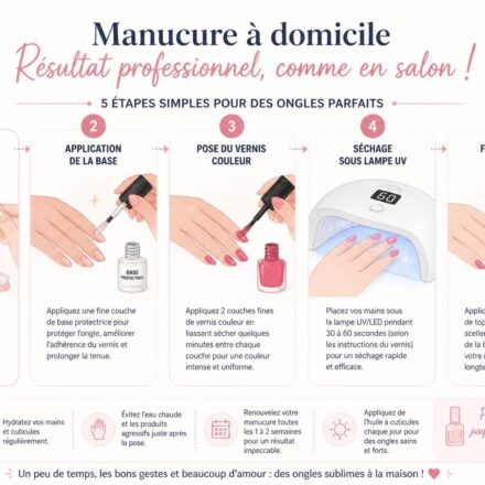 découvrez les étapes clés pour réussir une manucure à domicile avec un résultat professionnel digne d'un salon, sans avoir à vous déplacer.