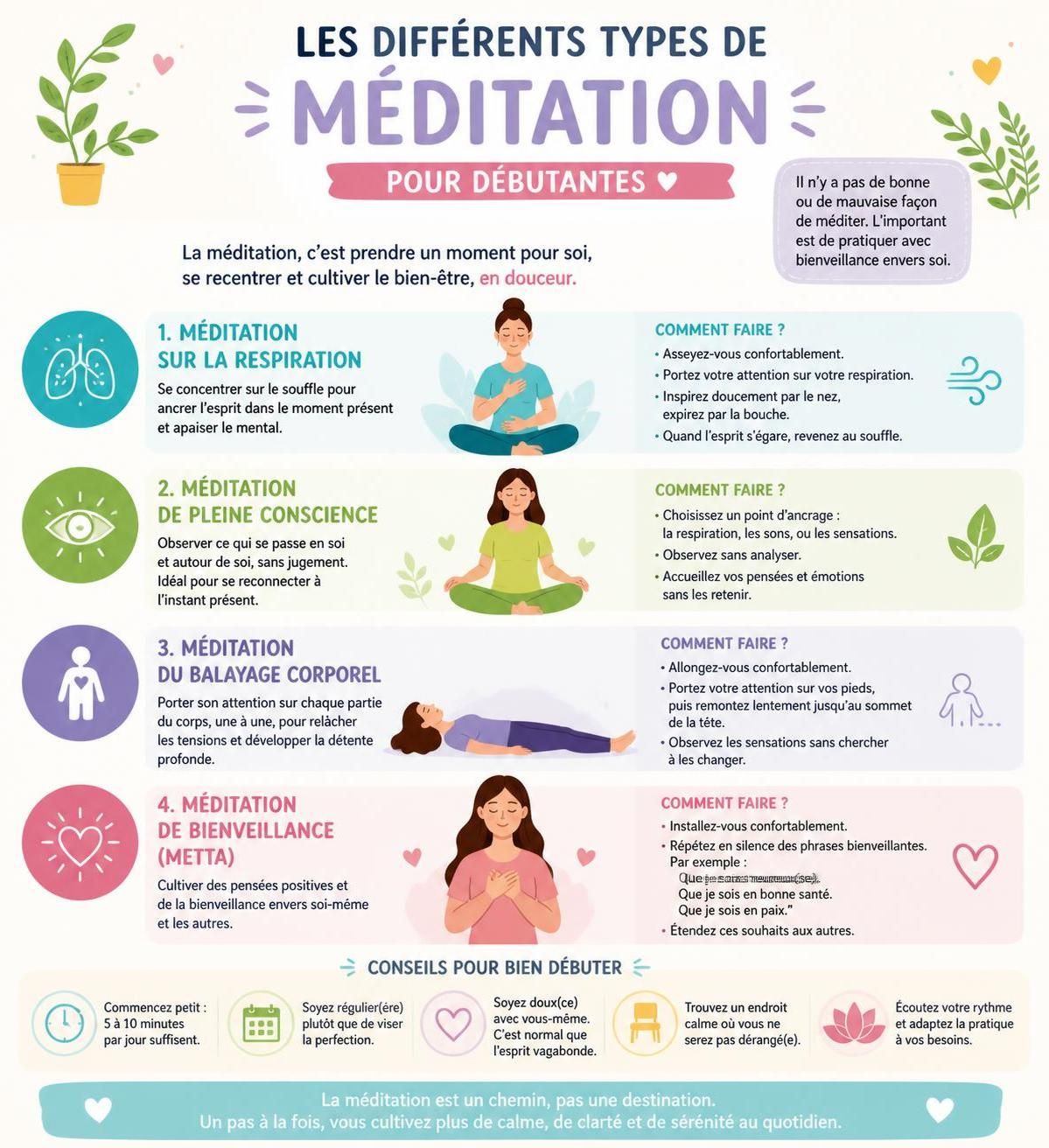 découvrez une méthode simple de méditation pour débutantes, sans besoin d'application ni gadget. apprenez à méditer facilement chez vous et profitez d'un moment de calme.