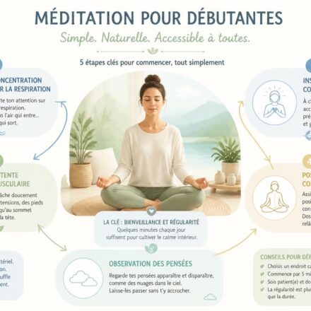 découvrez une méthode simple et accessible pour débuter la méditation sans besoin d'applications ni de gadgets, idéale pour les débutantes qui souhaitent se lancer facilement.