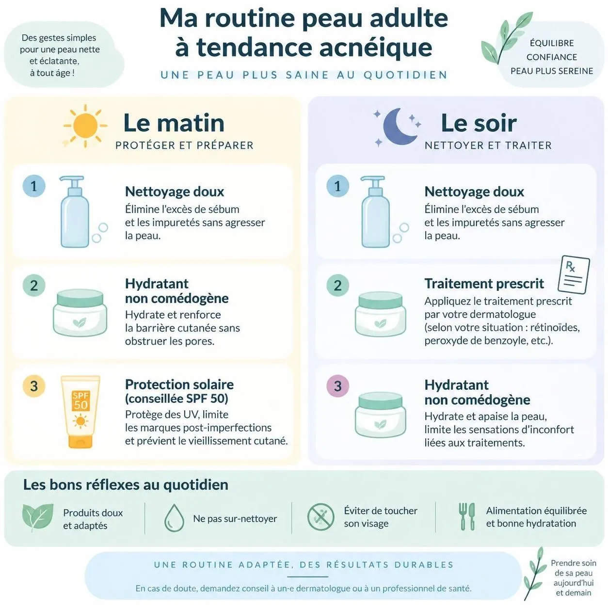 découvrez les causes de l’acné hormonale chez la femme, les traitements efficaces et les soins adaptés à chaque phase du cycle menstruel.
