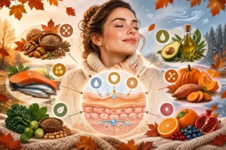 découvrez comment adapter votre alimentation en automne pour soutenir l’hydratation, l’éclat et les besoins de votre peau face au froid.